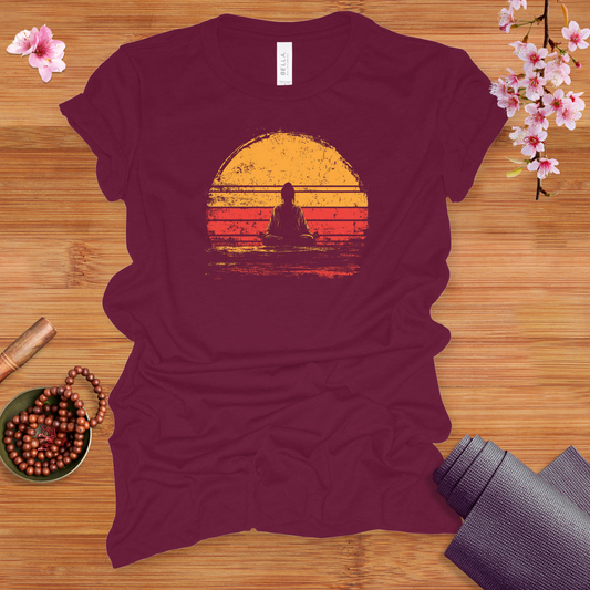 Sunset meditation fitted