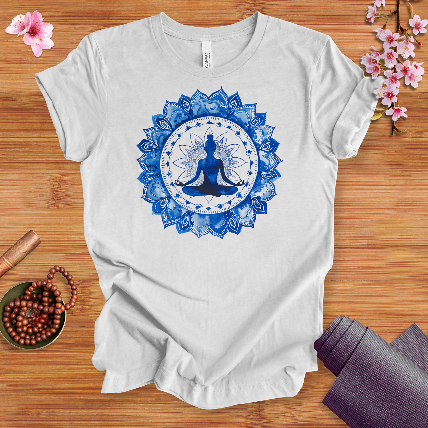 Blue Mandala Tee
