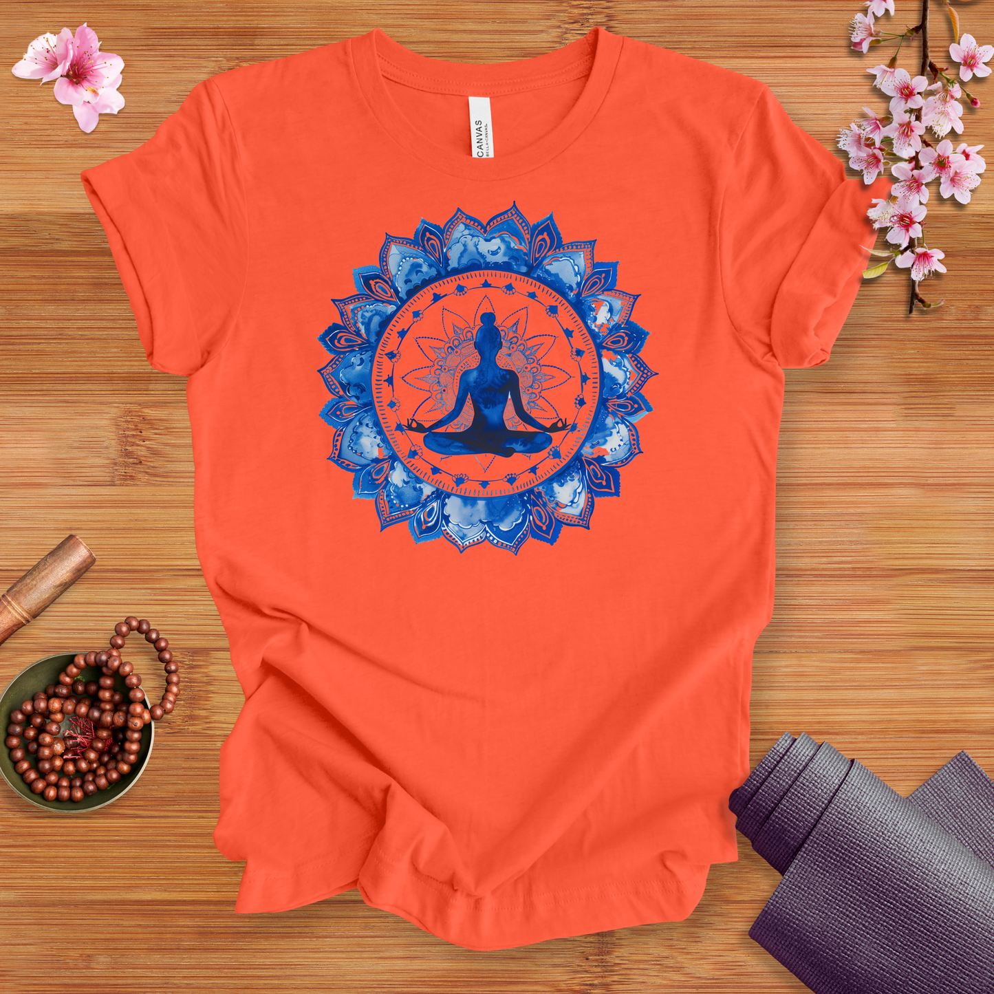 Blue Mandala Tee