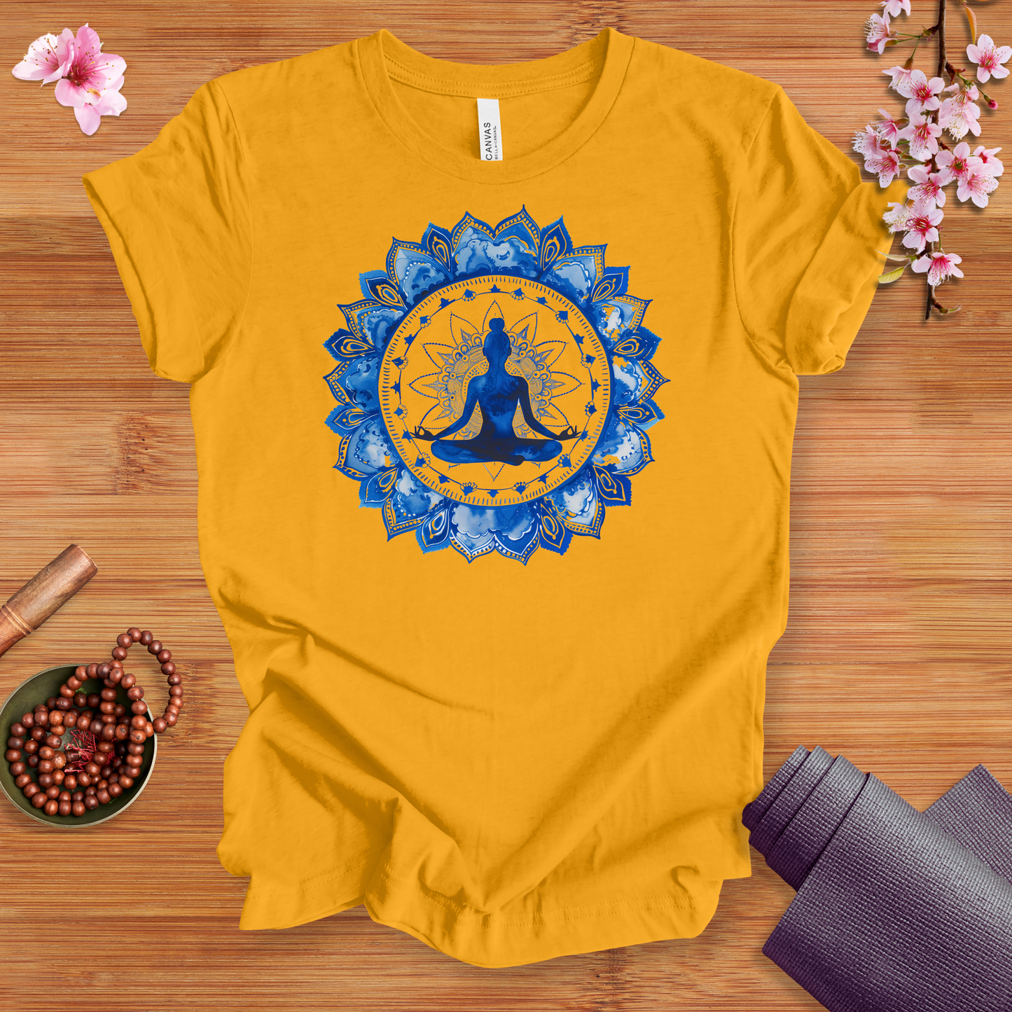 Blue Mandala Tee