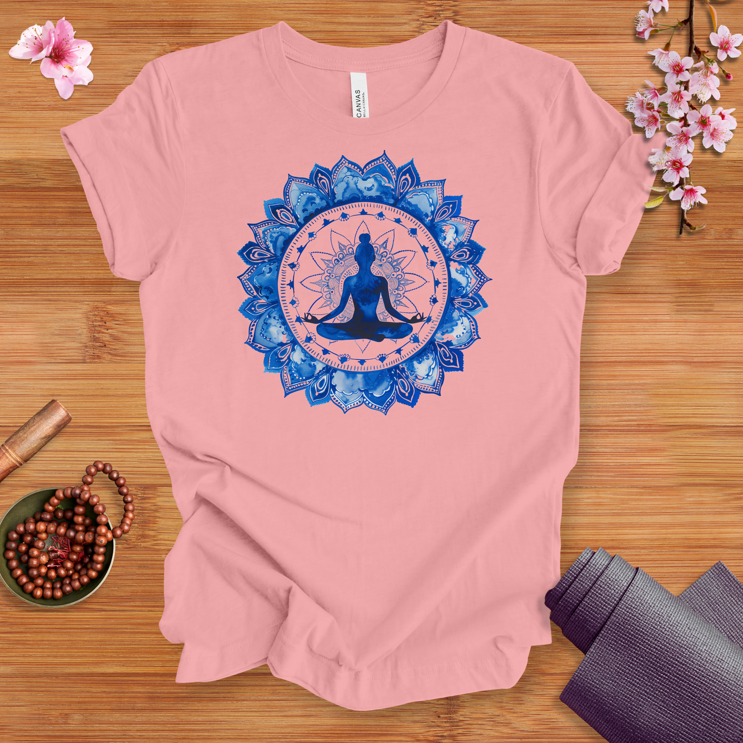 Blue Mandala Tee