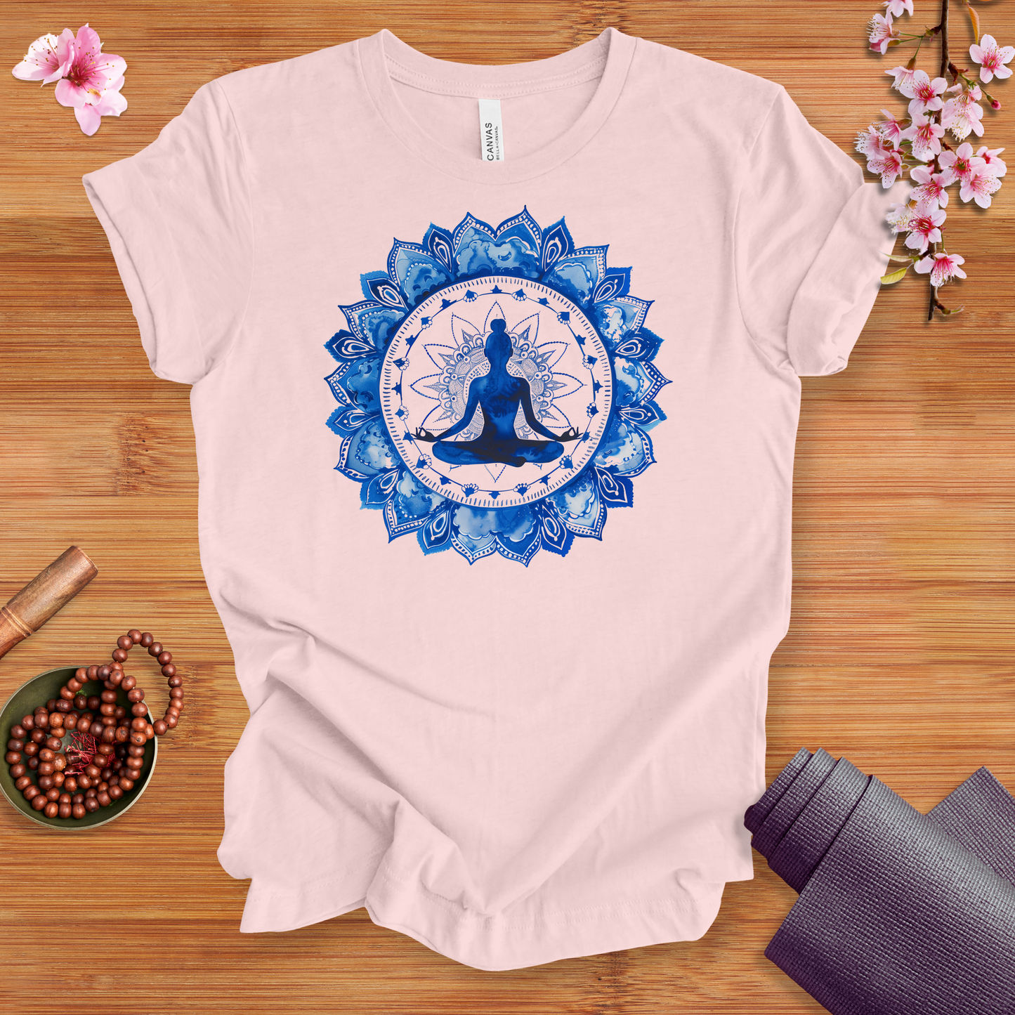 Blue Mandala Tee