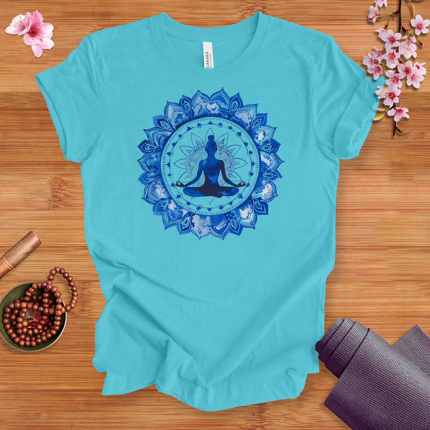 Blue Mandala Tee