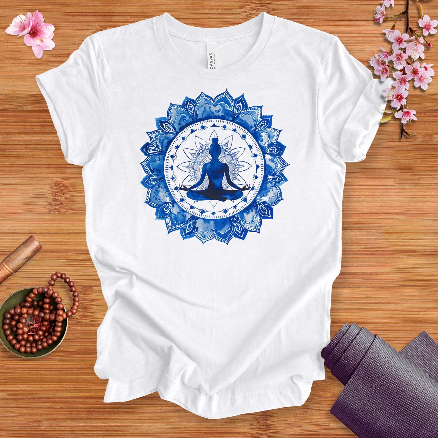 Blue Mandala Tee